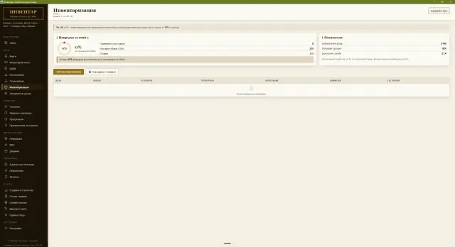 Инвентаризация по репрезентативния метод